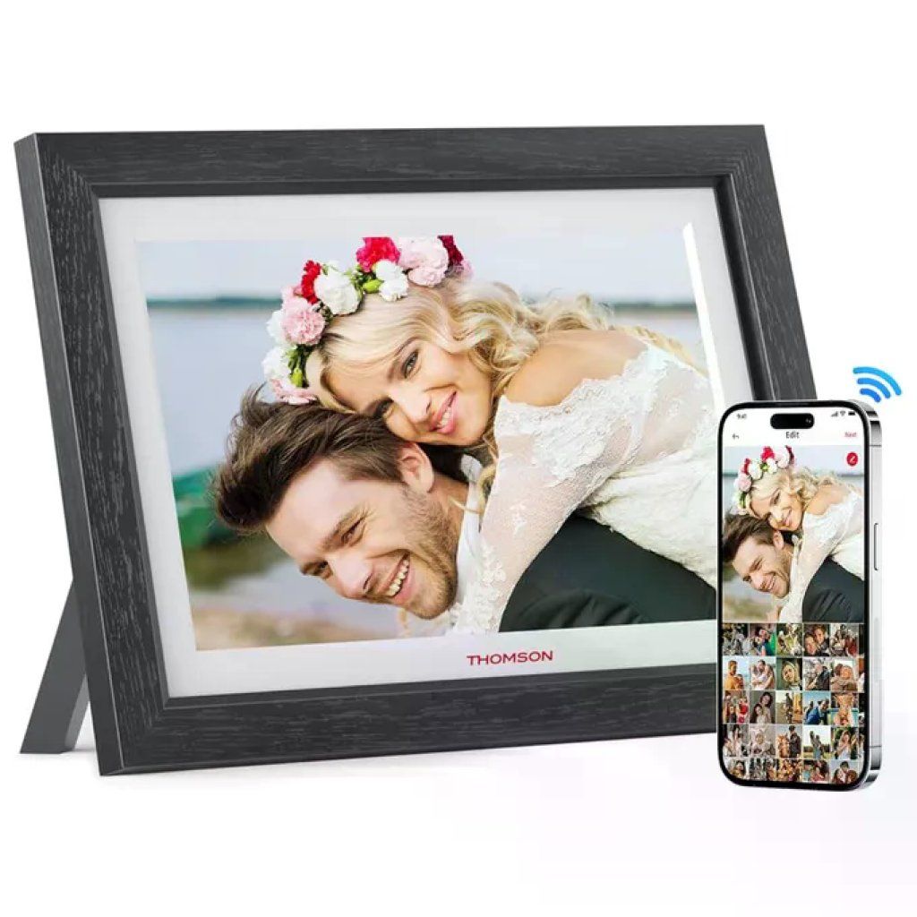 Thomson F10W Cornice Digitale Smart Touchscreen IPS HD da 10" – Bianca