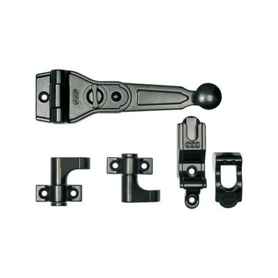 AGB 903 Kit Spagnoletta Nera per Imposte a 1 o 2 Ante AGB 903 Kit Spagnoletta Nera per Imposte a 1 o 2 Ante