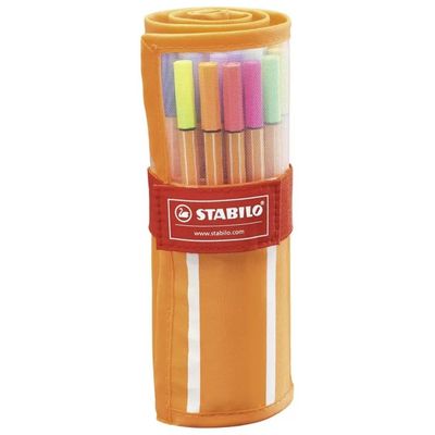 STABILO point 88 Fineliner – Set da 30 colori assortiti