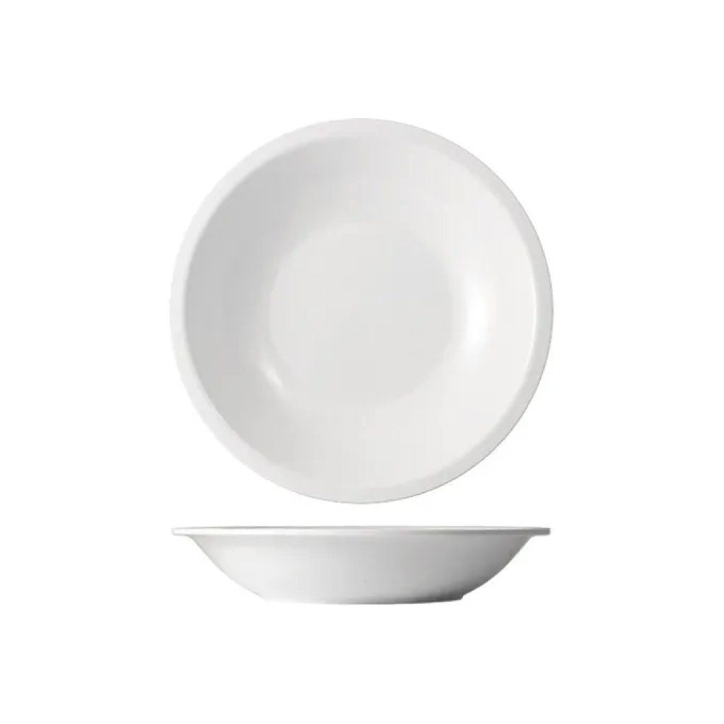 Cartaffini Piatto Fondo in Melamina Bianco 20,6 cm