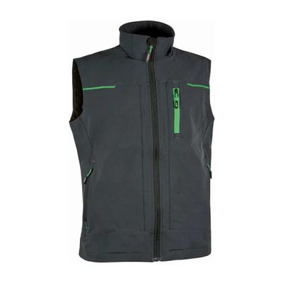 U-Power Saturn PE181RL Gilet da Lavoro Uomo Idrorepellente Grigio-Verde U-Power Saturn PE181RL Gilet da Lavoro Uomo Idrorepellente Grigio-Verde