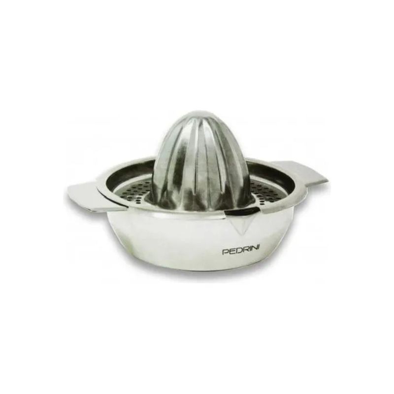 Pedrini PDR700156 Spremiagrumi Manuale in Acciaio Inox, 250 ml