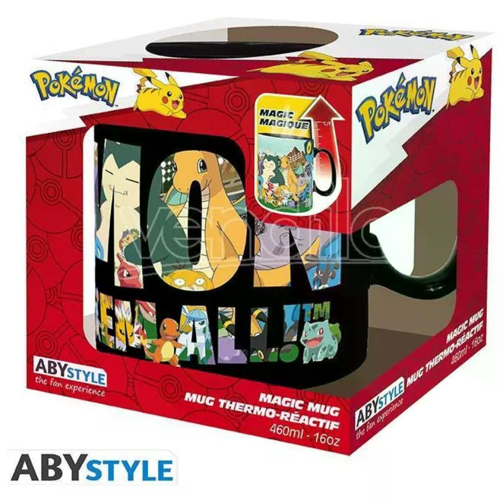 ABYSTYLE Pokémon Magic Mug Termoreattiva 460 ml ABYSTYLE Pokémon Magic Mug Termoreattiva 460 ml
