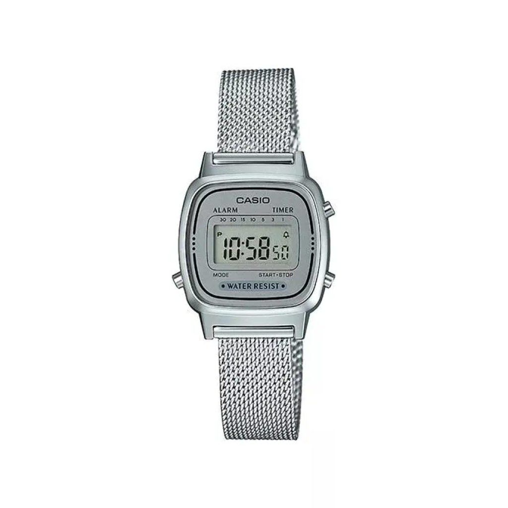 Casio LA670WEM-7EF Orologio digitale unisex argento