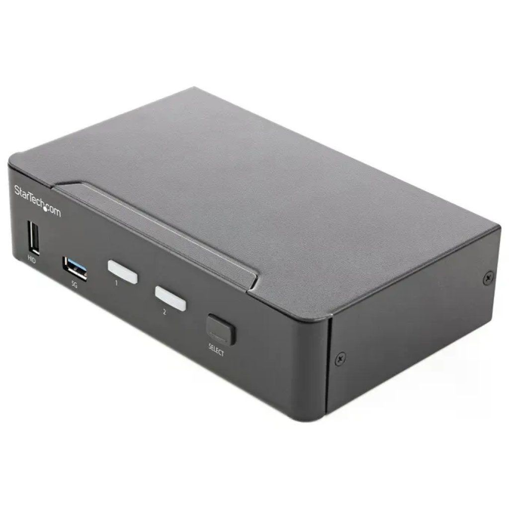 StarTech.com Switch KVM HDMI 2 porte 4K 60 Hz con hub USB 3.0
