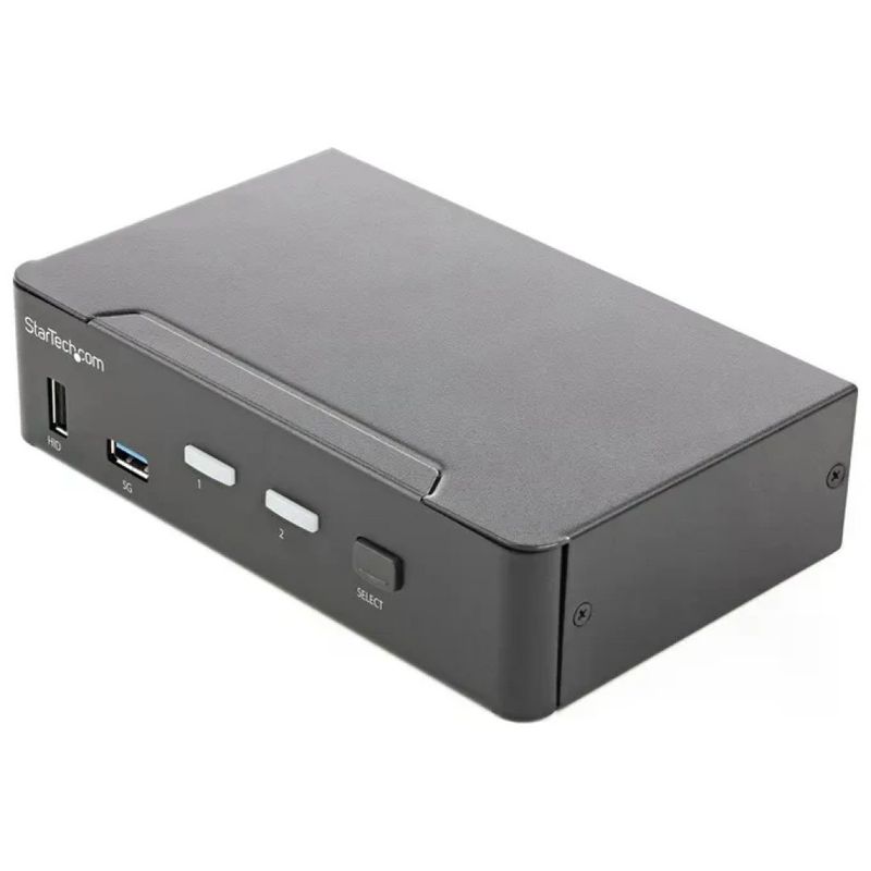 StarTech.com Switch KVM HDMI 2 porte 4K 60 Hz con hub USB 3.0