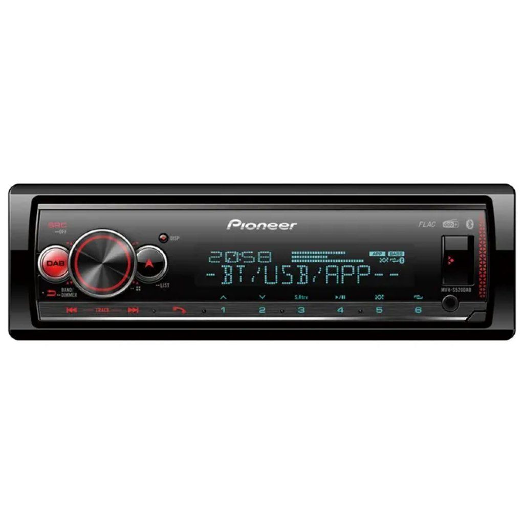 Pioneer MVH-S520DAB Autoradio 1 DIN DAB+ Bluetooth USB Pioneer MVH-S520DAB Autoradio 1 DIN DAB+ Bluetooth USB
