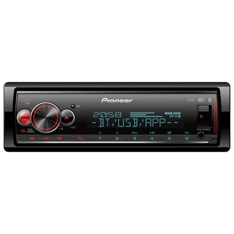 Pioneer MVH-S520DAB Autoradio 1 DIN DAB+ Bluetooth USB