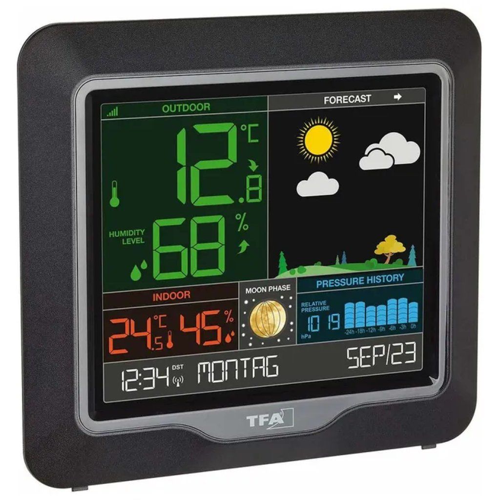 TFA-DOSTMANN Season 35.1150.01 Stazione Meteo con Sensore Esterno