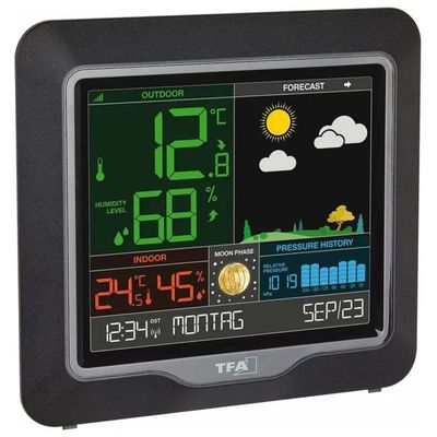 TFA-DOSTMANN Season 35.1150.01 Stazione Meteo con Sensore Esterno