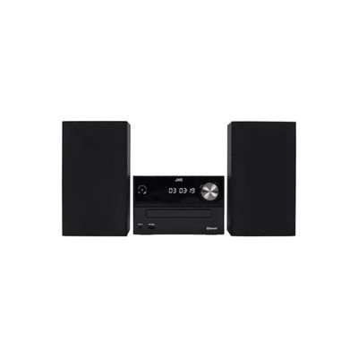 JVC UX-C25DAB Microsistema Hi-Fi CD, DAB+/FM e Bluetooth, 14 W, Nero