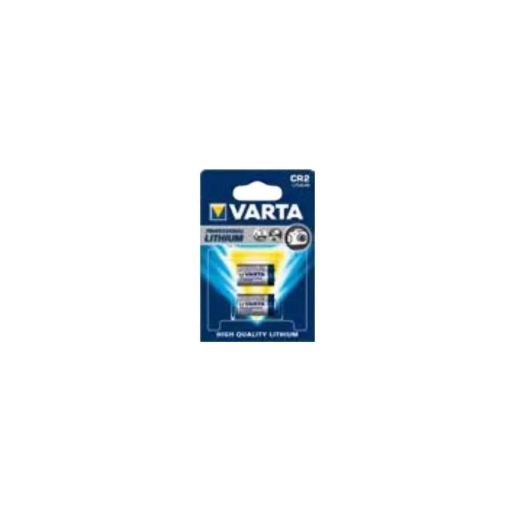 Varta CR2 Batteria al Litio 3 V 920 mAh – Confezione da 2 Varta CR2 Batteria al Litio 3 V 920 mAh – Confezione da 2