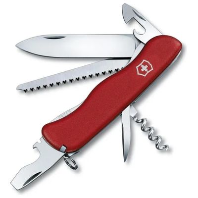 Victorinox Forester V-0.8363 – Coltello multiuso rosso, 12 funzioni