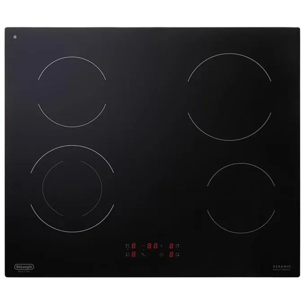 DELONGHI De’Longhi PVC 61 N Piano Cottura in Vetroceramica 60 cm