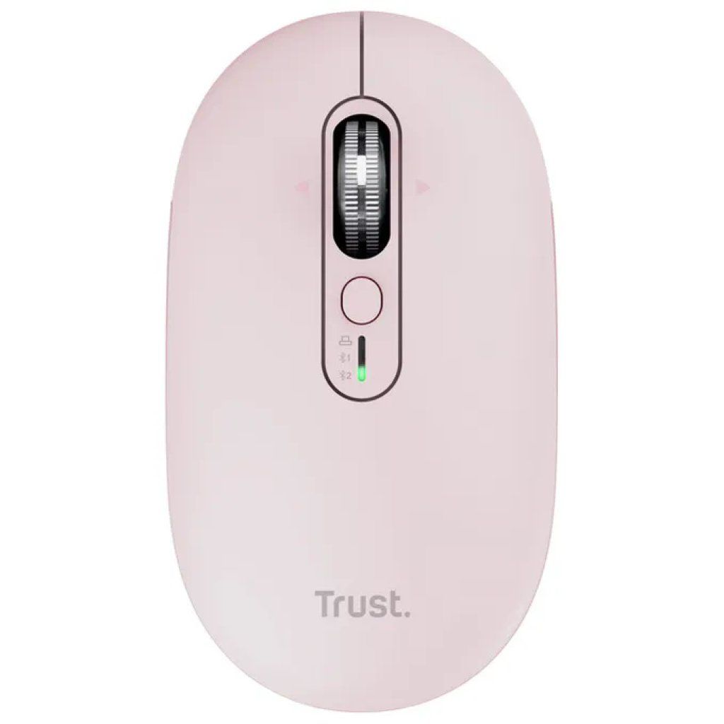 Trust Seron Slim Multi Mouse Wireless Ricaricabile Rosa