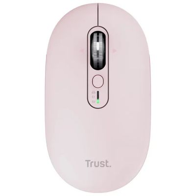 Trust Seron Slim Multi Mouse Wireless Ricaricabile Rosa Trust Seron Slim Multi Mouse Wireless Ricaricabile Rosa