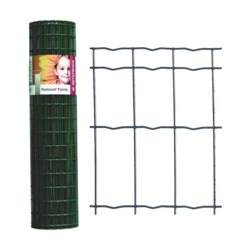 Betafence Pantanet Family – Rete per recinzione verde, 152 cm x 25 m