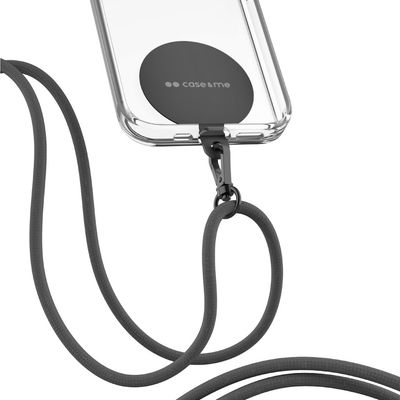 SBS Case&Me Simply Lace – Laccio Nero Universale per Smartphone