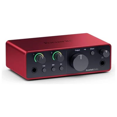 Focusrite Scarlett Solo 4th Gen Interfaccia Audio USB-C Focusrite Scarlett Solo 4th Gen Interfaccia Audio USB-C