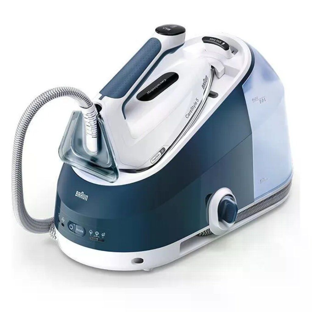 Braun CareStyle 5 IS 5245 BL Ferro da Stiro con Caldaia 2400 W, 7 Bar, 2 L