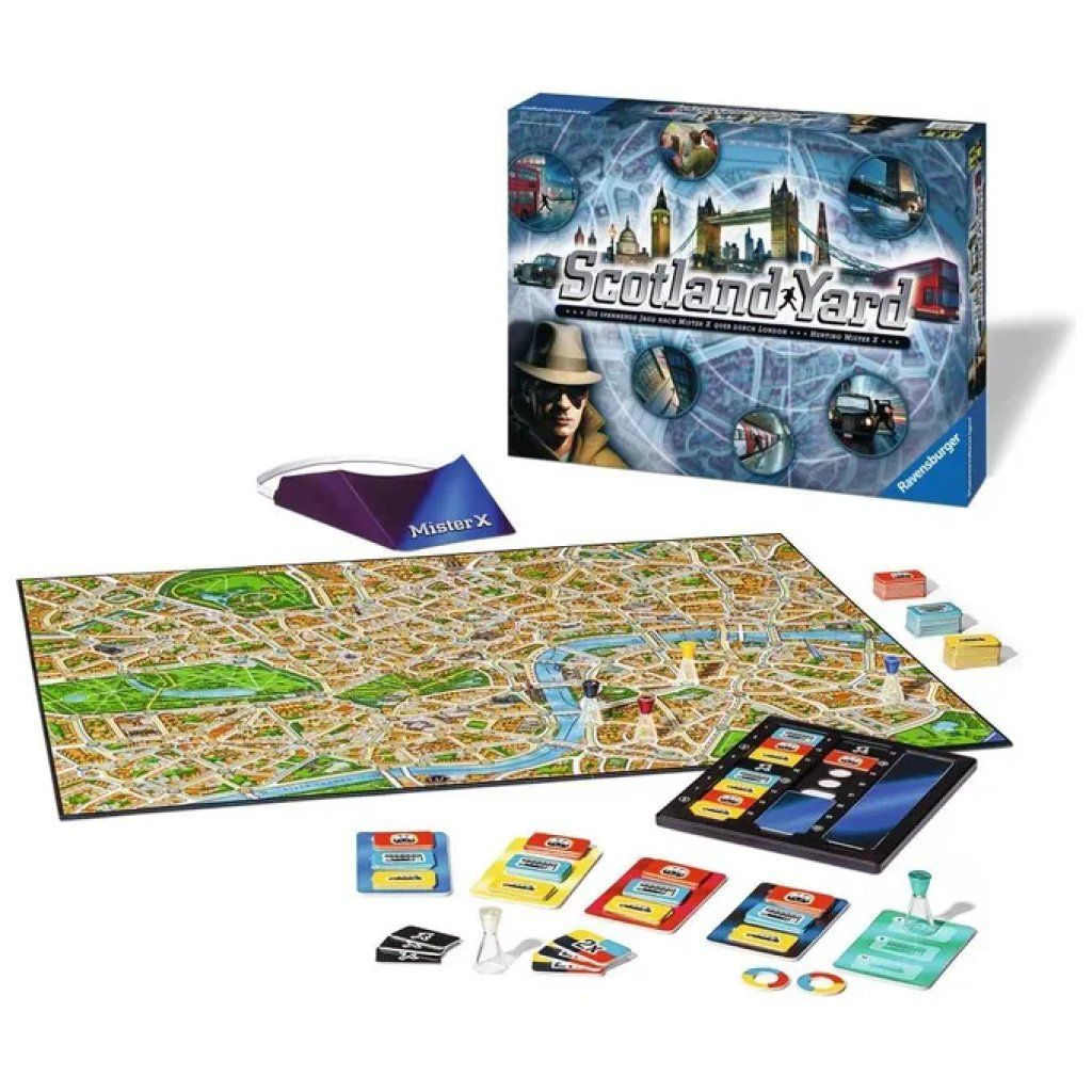 Ravensburger Scotland Yard 26601 – Gioco da Tavolo di Deduzione