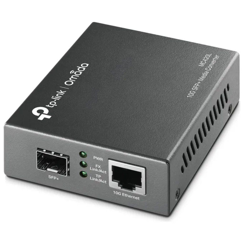 TP-Link Omada MC420L Convertitore Media 10G TP-Link Omada MC420L Convertitore Media 10G