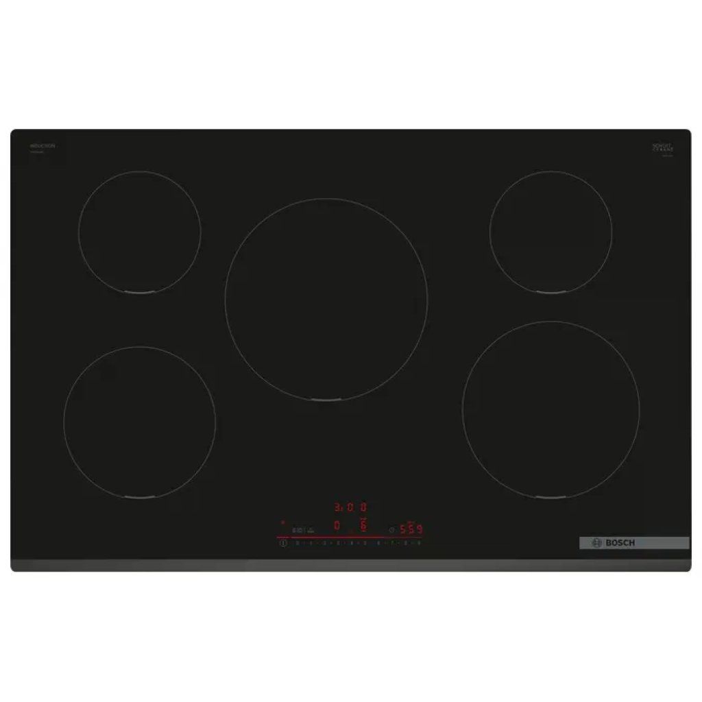 Bosch Serie 6 PIV831HB1E Piano cottura a induzione 80 cm nero