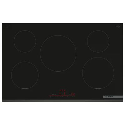 Bosch Serie 6 PIV831HB1E Piano cottura a induzione 80 cm nero