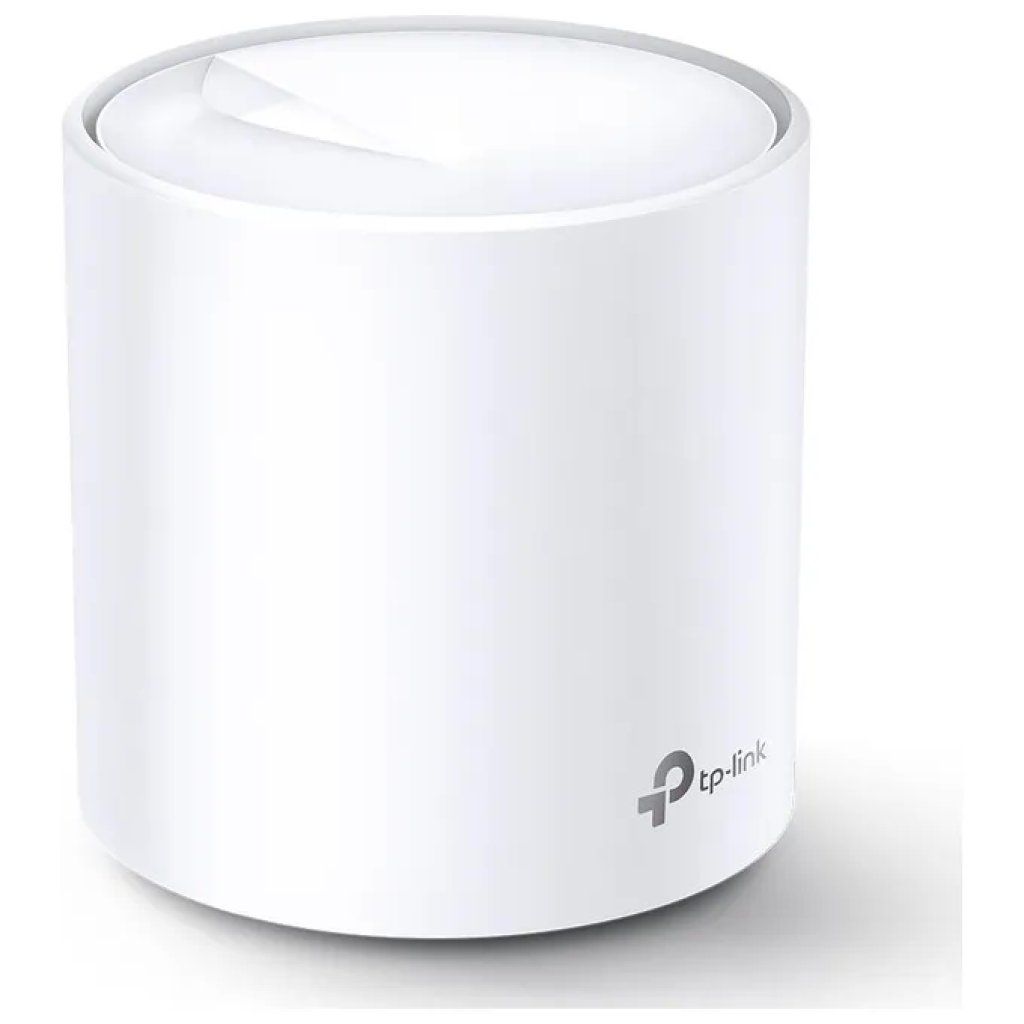 TP-Link Deco X60 Router Mesh Wi-Fi 6 AX3000, Dual Band, 2 Porte Gigabit, Bianco (1 Pack)