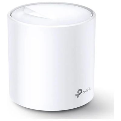 TP-Link Deco X60 Router Mesh Wi-Fi 6 AX3000, Dual Band, 2 Porte Gigabit, Bianco (1 Pack)