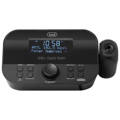 Trevi RC85D8 Radiosveglia DAB/DAB+ con proiezione