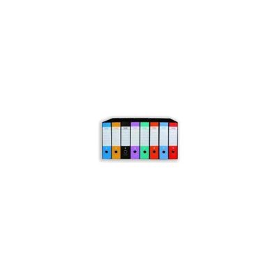 Brefiocart 0201101B Raccoglitori A4 Blu, Dorso 8 cm, Confezione da 12