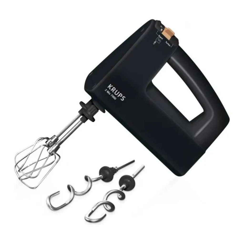 Krups 3Mix 7000 F6085811 Sbattitore Manuale 500 W Nero e Rame