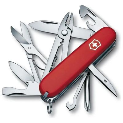 Victorinox Deluxe Tinker 1.4723 – Coltello multiuso rosso, 18 funzioni