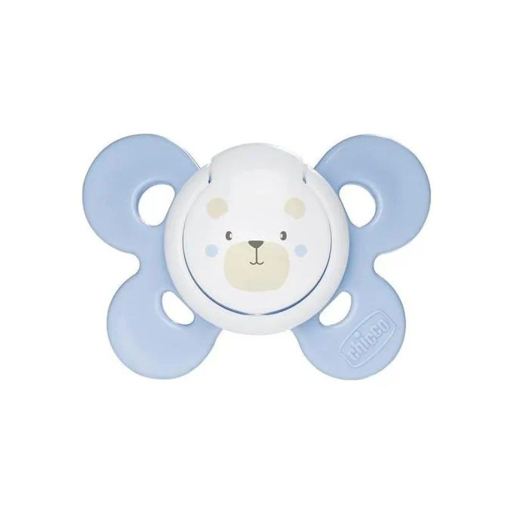 Chicco Physio Comfort Succhietti in Silicone, 2 Pezzi, 0-6 Mesi