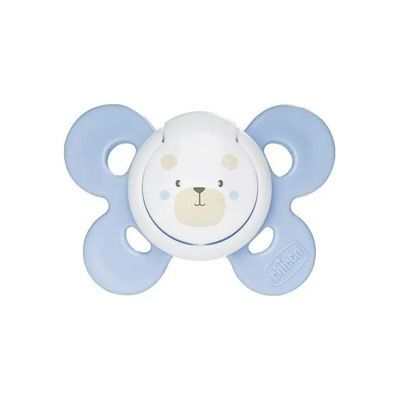 Chicco Physio Comfort Succhietti in Silicone, 2 Pezzi, 0-6 Mesi
