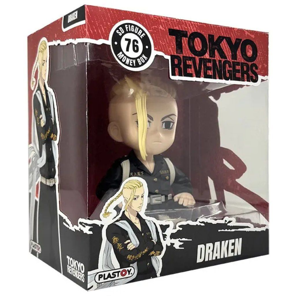 Plastoy Salvadanaio Draken Ken Ryuguji – Tokyo Revengers, 14 cm