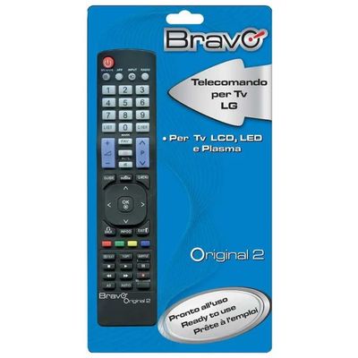 Bravo Original 2 Telecomando per TV LG, Nero