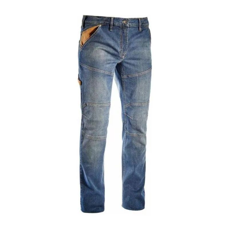 Diadora Stone Plus 170752C62070 – Pantalone da lavoro in denim blu
