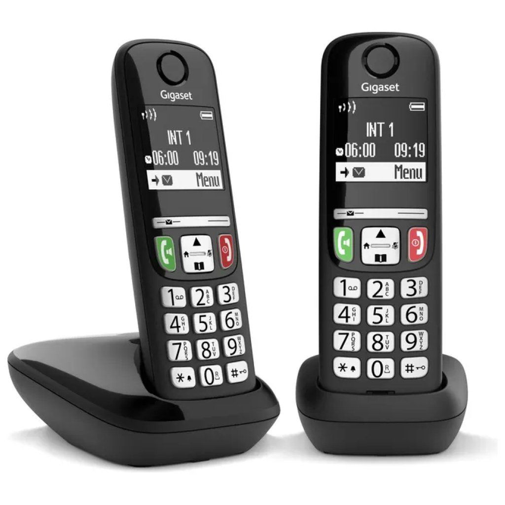 Gigaset E270 Duo Telefono Cordless DECT Nero