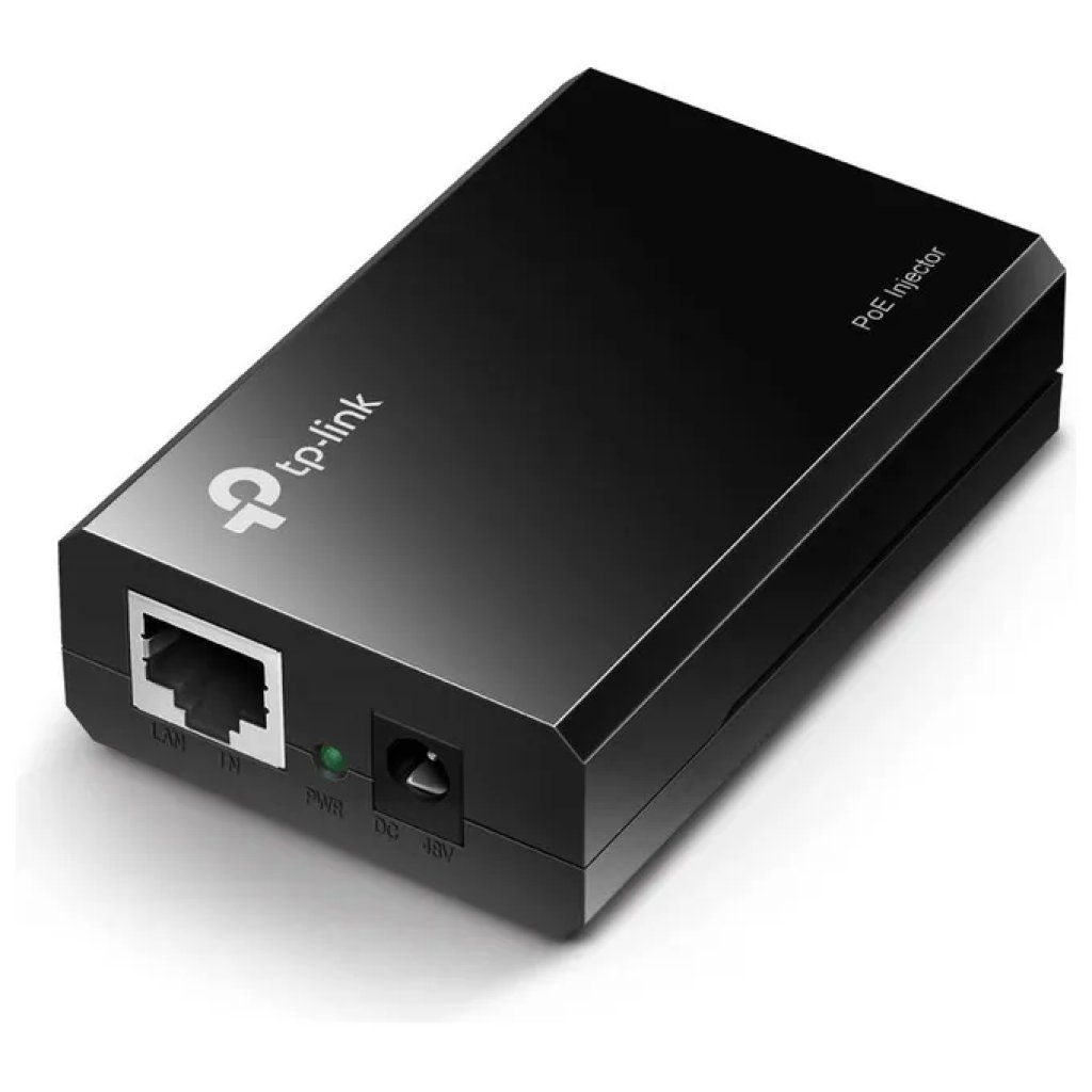 TP-Link POE150S Omada Iniettore PoE Gigabit IEEE 802.3af 12.95W Plug and Play 100m colore Nero