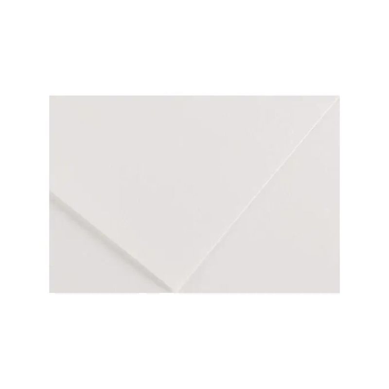 Canson Colorline – 25 fogli bianchi ruvidi 70 × 100 cm, 220 g/m²