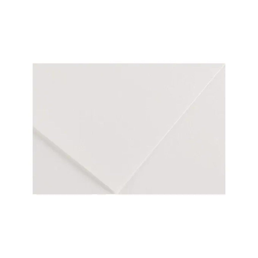 Canson Colorline Carta Bianca Ruvida 70 × 100 cm, 220 g/m² – 25 Fogli