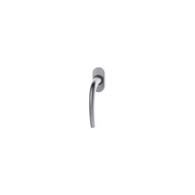 Ghidini Milena DK40-35 Maniglia Cremonese per Finestra in Ottone Cromo Satinato