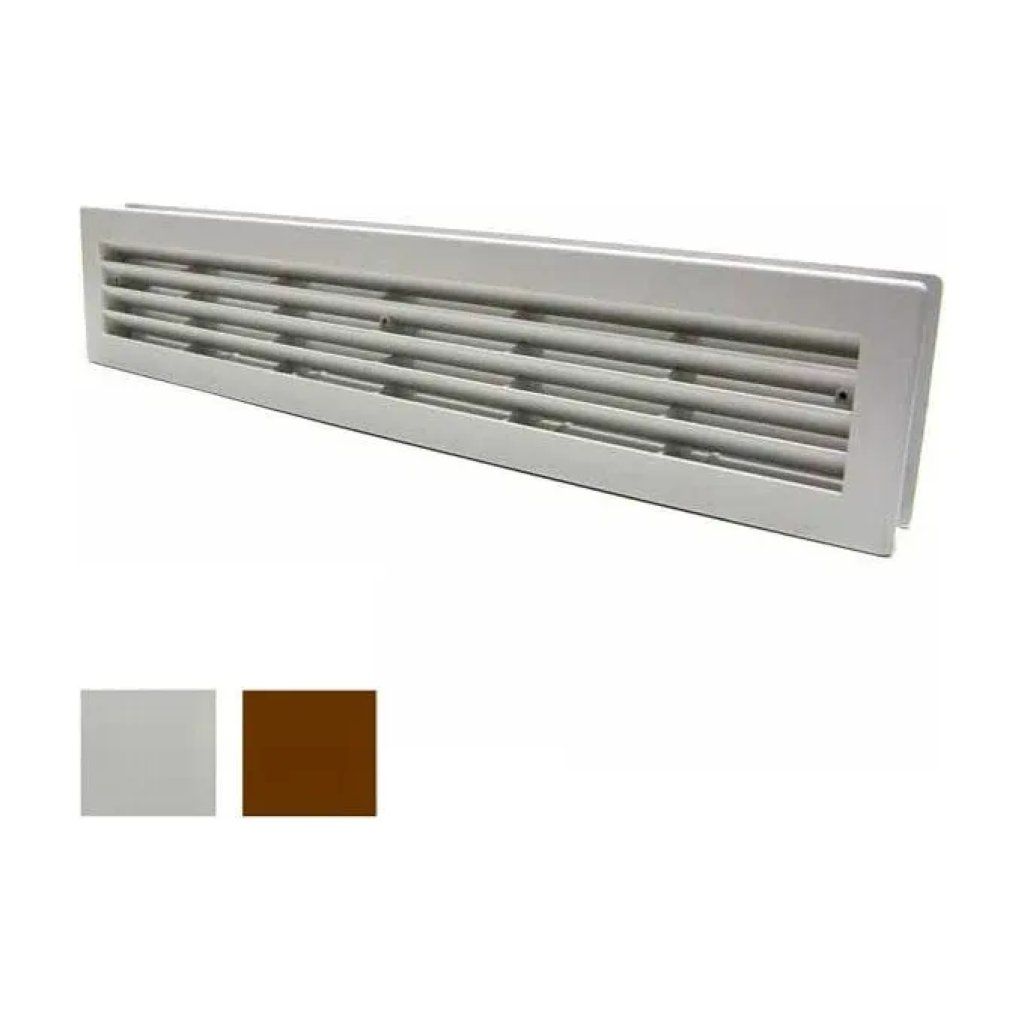 LAVENTILAZIONE La Ventilazione PT489M – Griglia telescopica marrone 48 × 9,8 cm