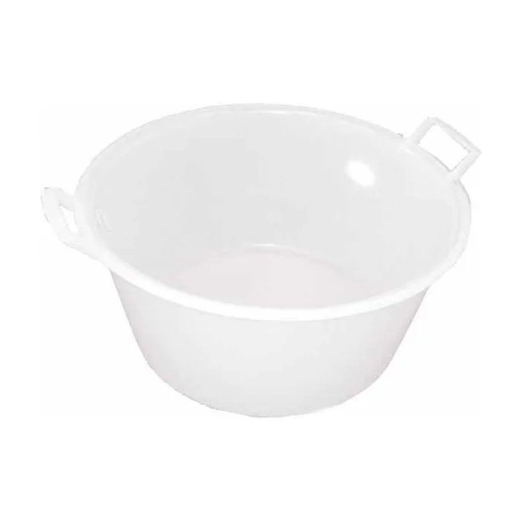 Stefanplast Bacinella Rotonda Bianca 30 L, 50 cm