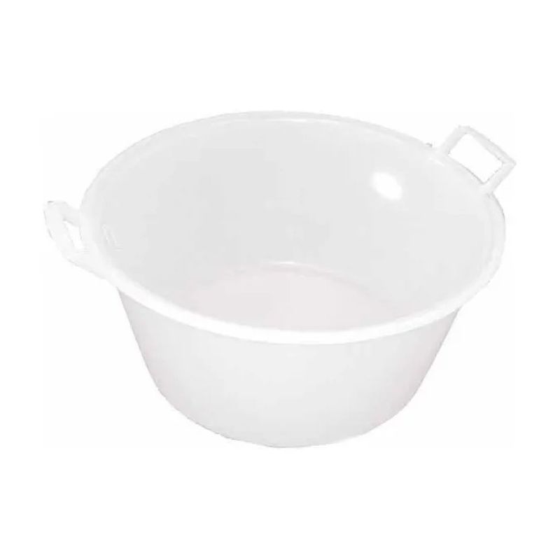Stefanplast Bacinella Rotonda Bianca 30 L, 50 cm