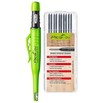PICA MARKER Pica-Dry 30405 – Portamine professionale con 10 mine H
