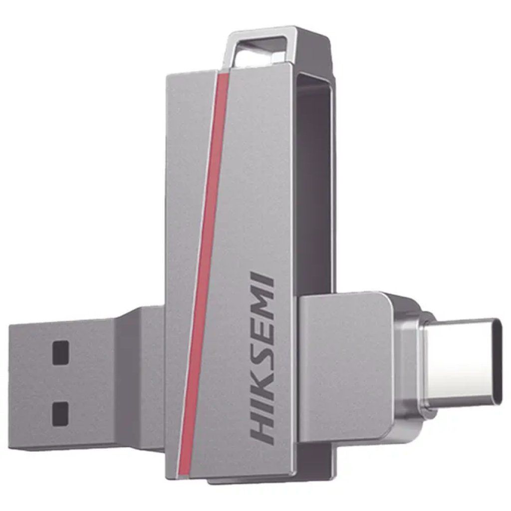 Hiksemi Unità Flash USB 128 GB USB-A/USB-C 3.2 Gen 1 Grigia Hiksemi Unità Flash USB 128 GB USB-A/USB-C 3.2 Gen 1 Grigia