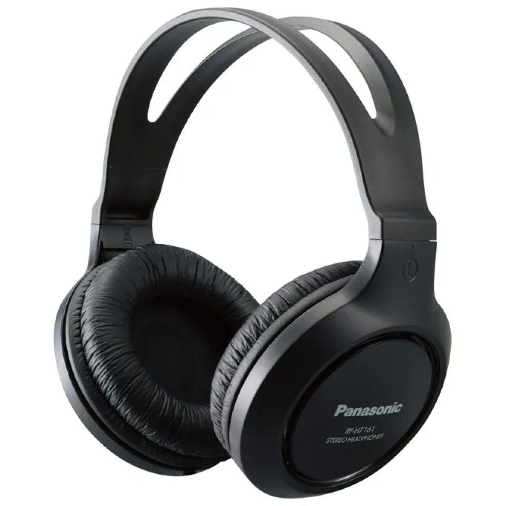 Panasonic RP-HT161E-K Cuffie Stereo Over-Ear Nere Panasonic RP-HT161E-K Cuffie Stereo Over-Ear Nere